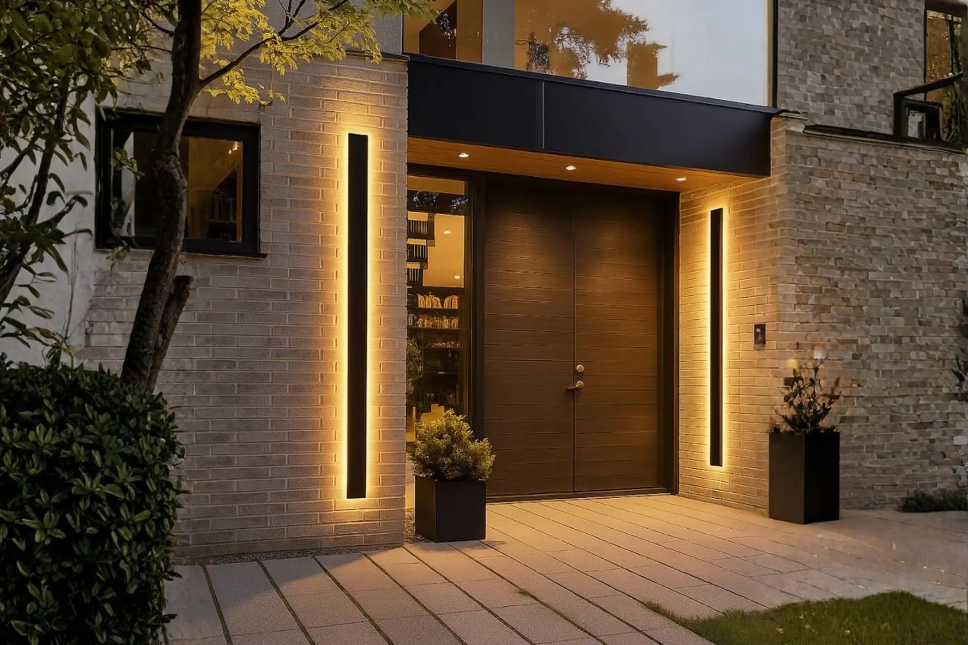 Dynamic facade lighting
