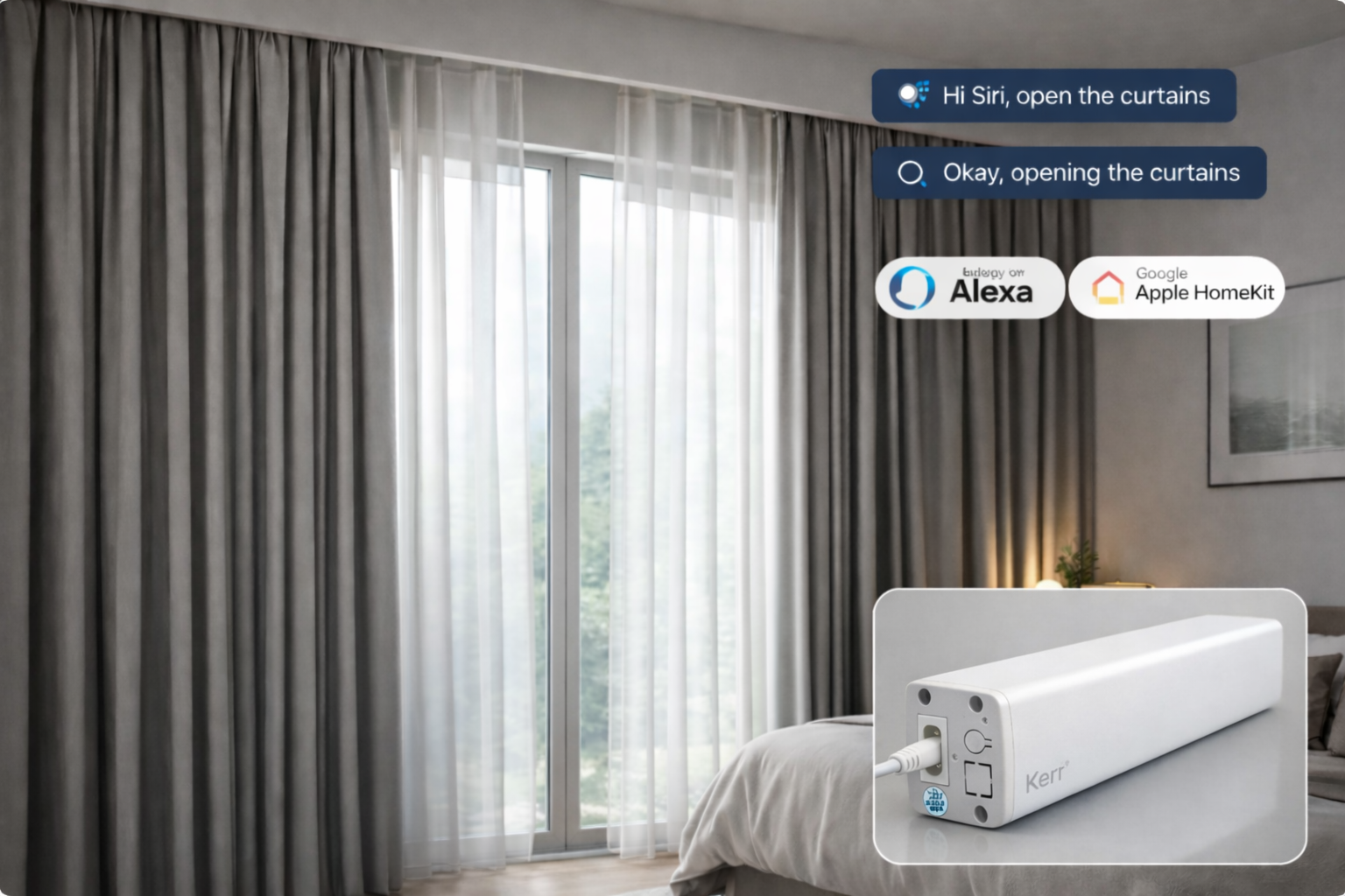 Smart curtains
