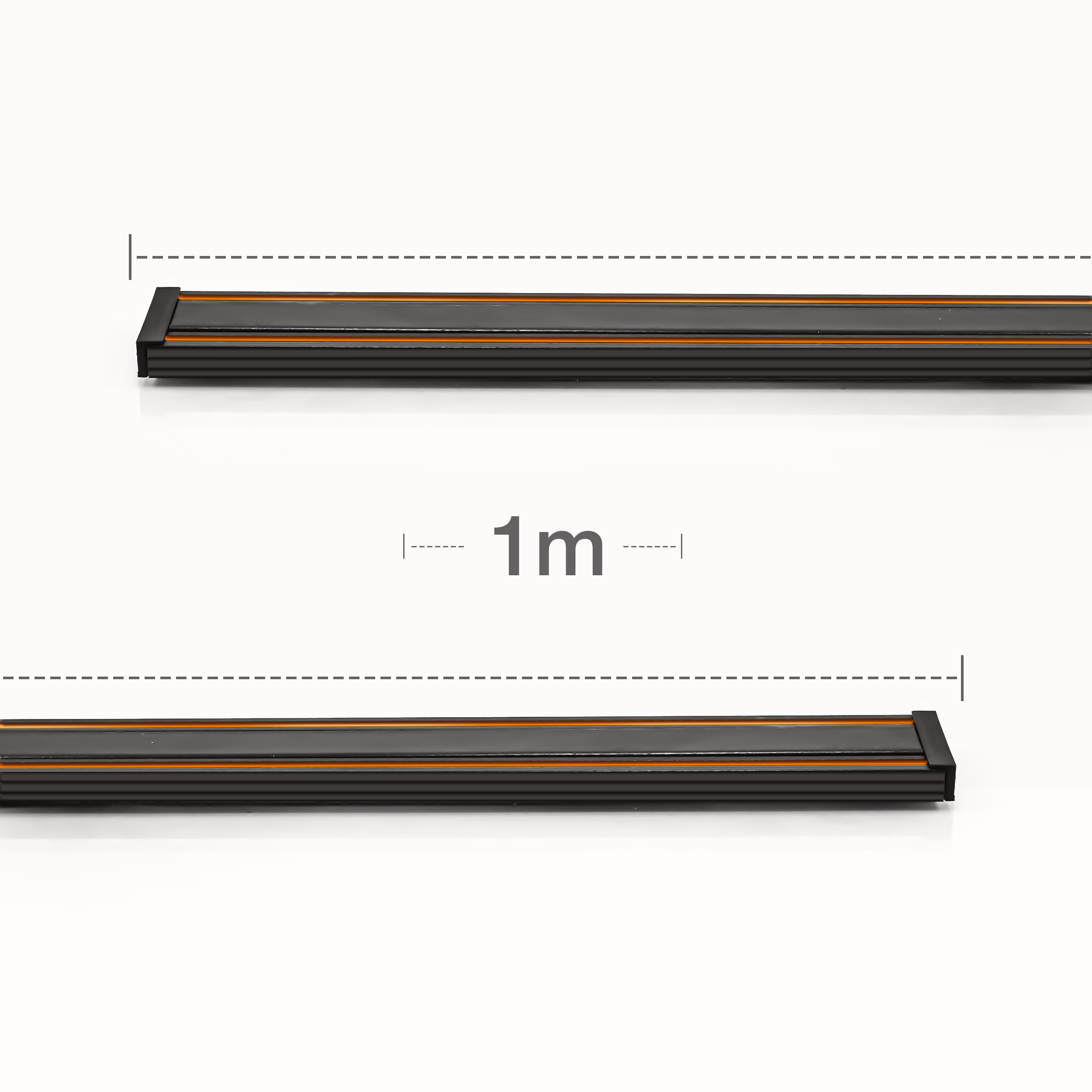 Kerr 5mm Surface Magnetic Track White/Black.