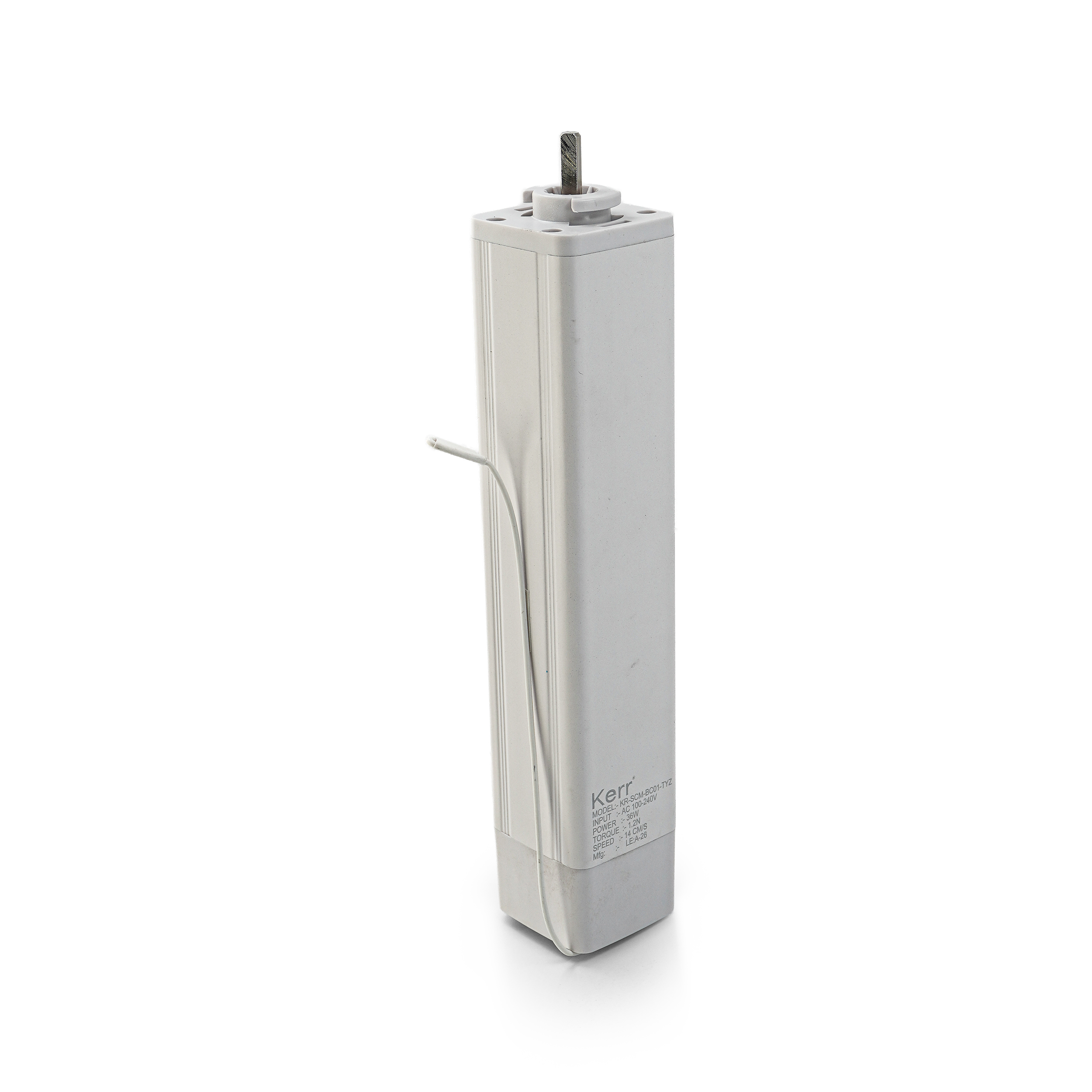 Kerr Smart 1.2N Curtain Motor Model EL22 with One Touch, Remote, APP & Voice Control | Compatible with Alexa and Google Home, Zigbee.