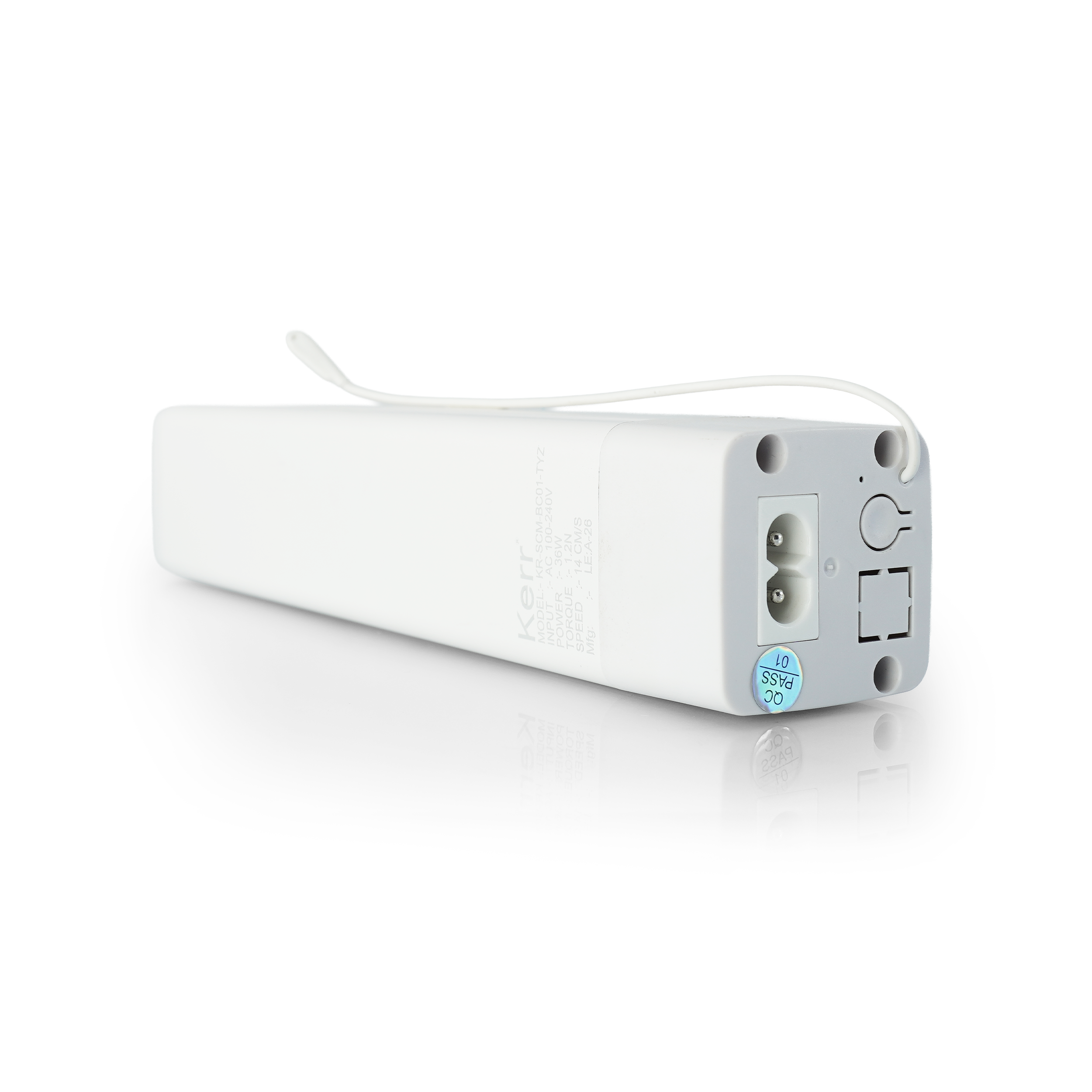 Kerr Smart 1.2N Curtain Motor Model EL22 with One Touch, Remote, APP & Voice Control | Compatible with Alexa and Google Home, Zigbee.