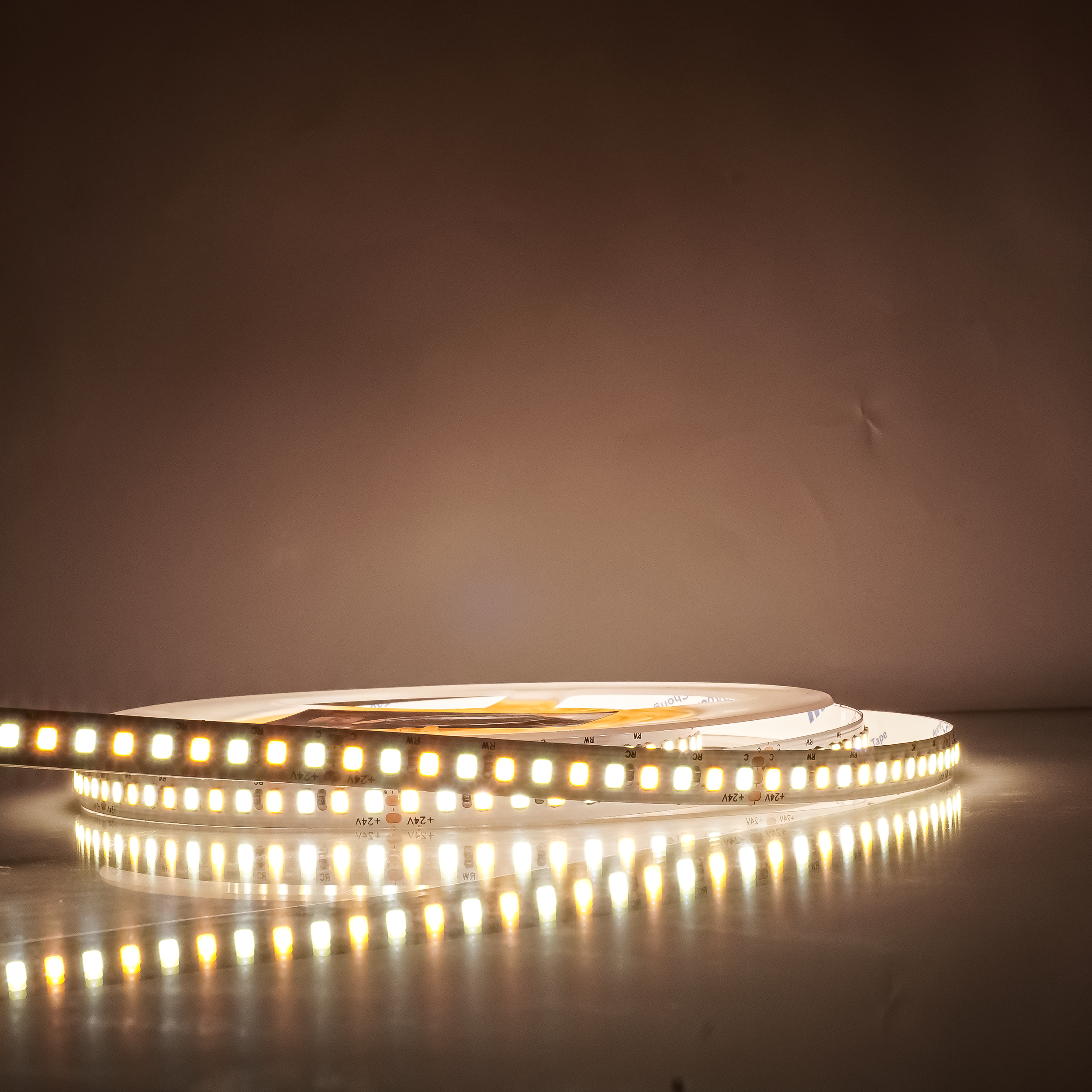 Kerr Smart 24V 2835 LED Strip Light 192Chip/Meter IP20 Tunable Dimmable