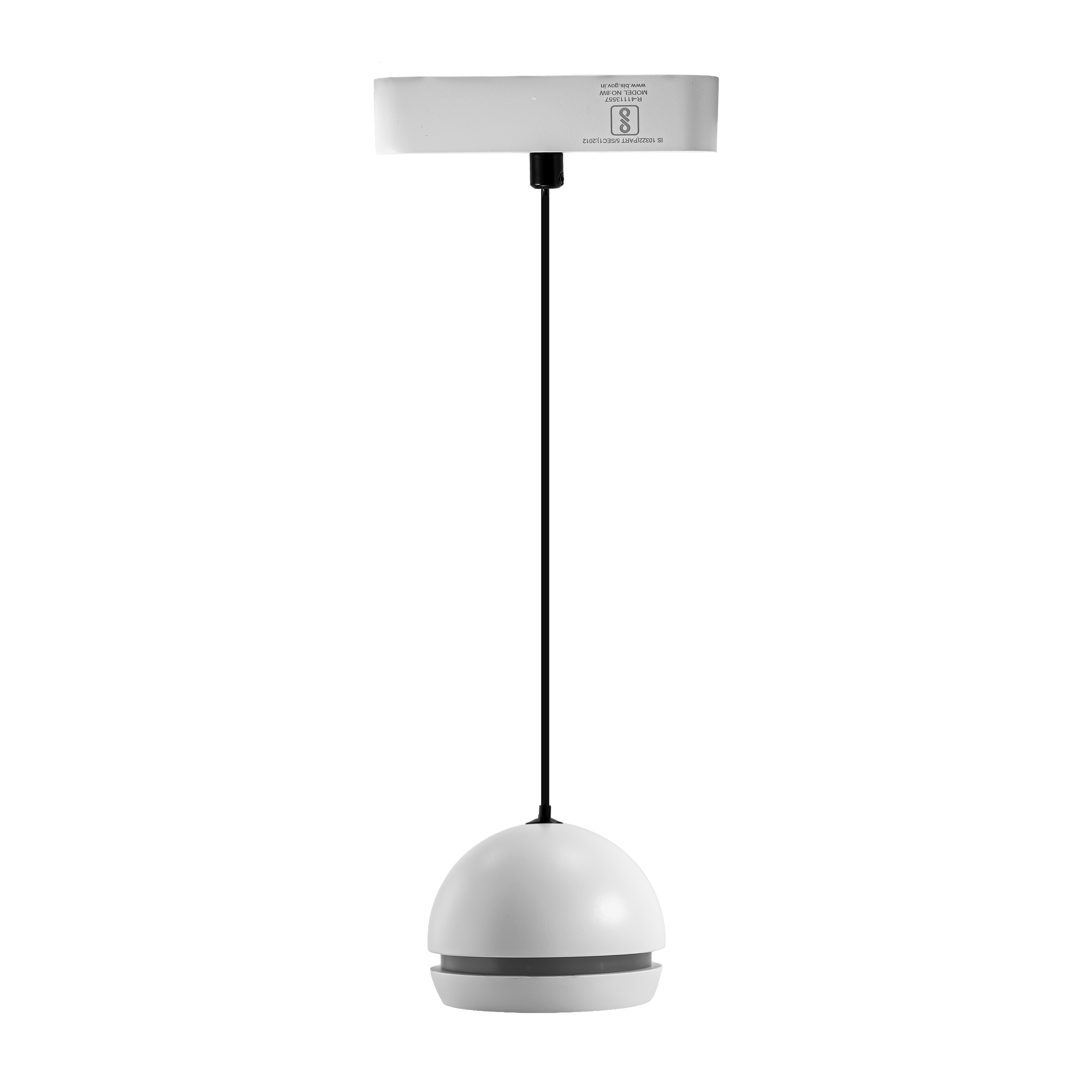 Kerr Smart Centralised 9W Magnetic Pendant Light White/Black Body – Zigbee Tunable Dimmable LED