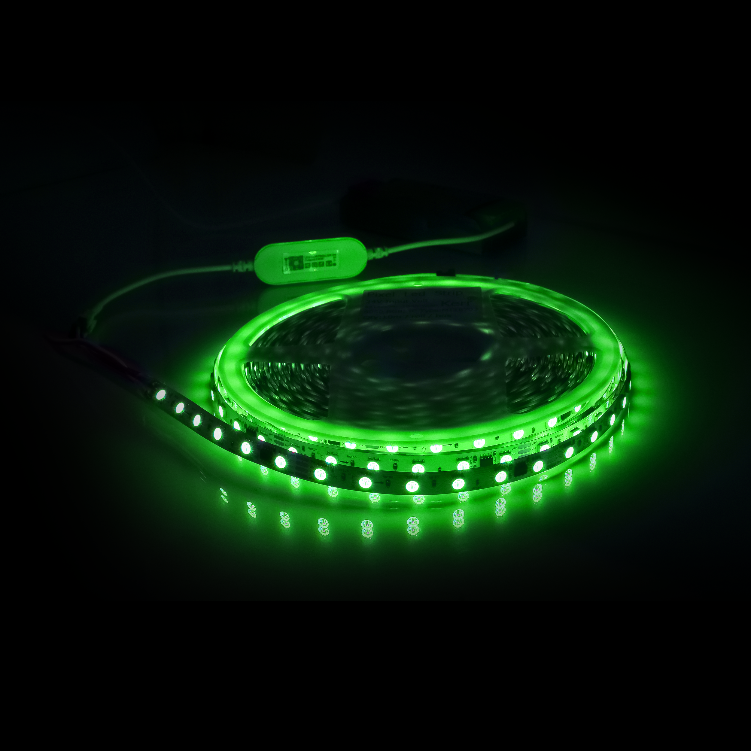 Kerr Smart RGBIC Addressable LED Strip Lights, 16million Colors, Color Changing & Segmented Sections, Tuya Ble & WiFi Support. Music Sync, App & Voice Control with Alexa & Google Assistant Compatibil…